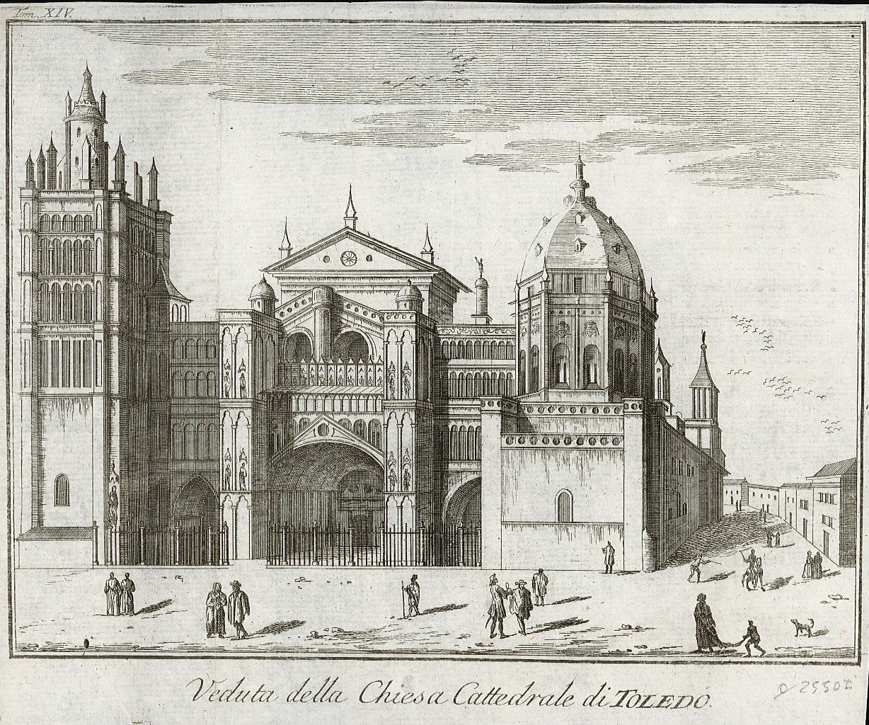 Veduta della Chiesa Cattedrale di Toledo