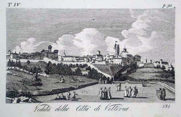 Veduta della Città di Volterra