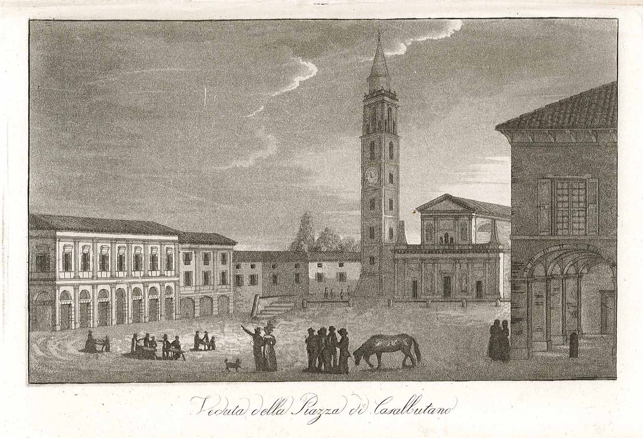 Veduta della Piazza di Casalbutano