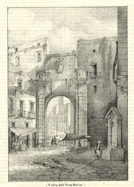 Veduta della Porta Medina