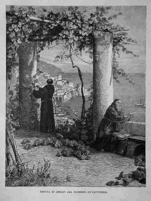 Veduta di Amalfi dal giardino de' Cappuccini | Immagine principale