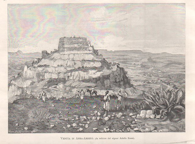 Veduta di Amba-Amberà