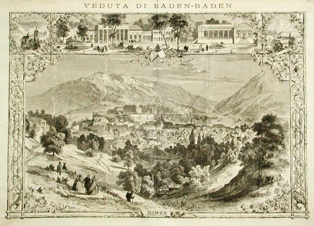 Veduta di Baden - Baden
