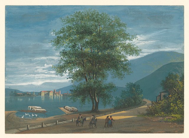 Veduta di Baveno sul Lago Maggiore