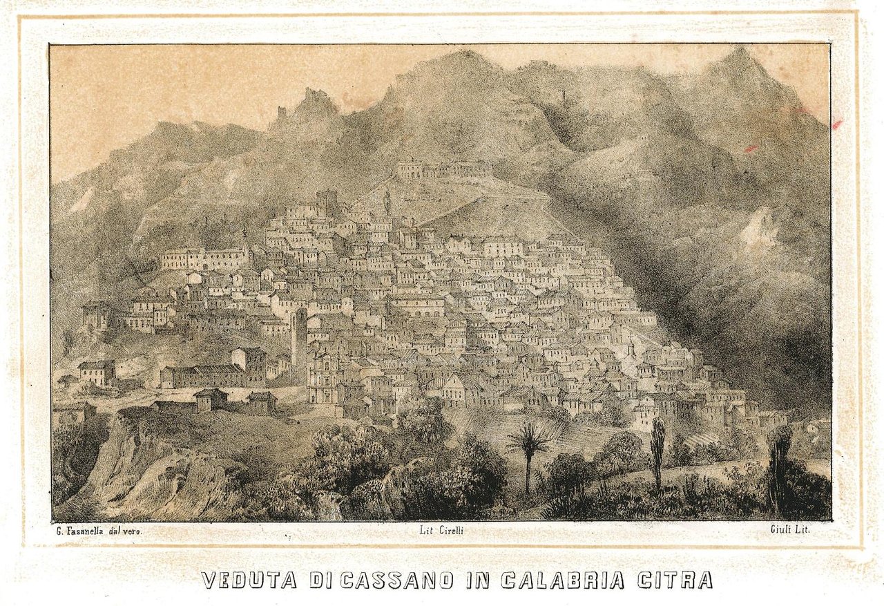 Veduta di Cassano in Calabria Citra