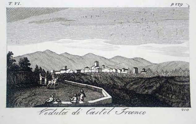 Veduta di Castel Franco