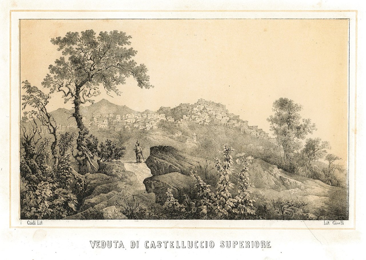 Veduta di Castelluccio Superiore