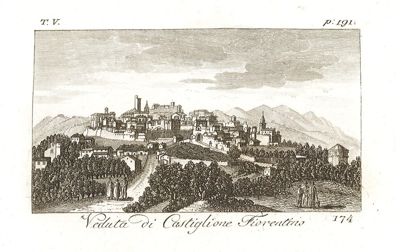 Veduta di Castiglione Fiorentino