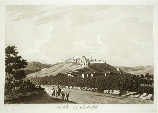 Veduta di Certaldo