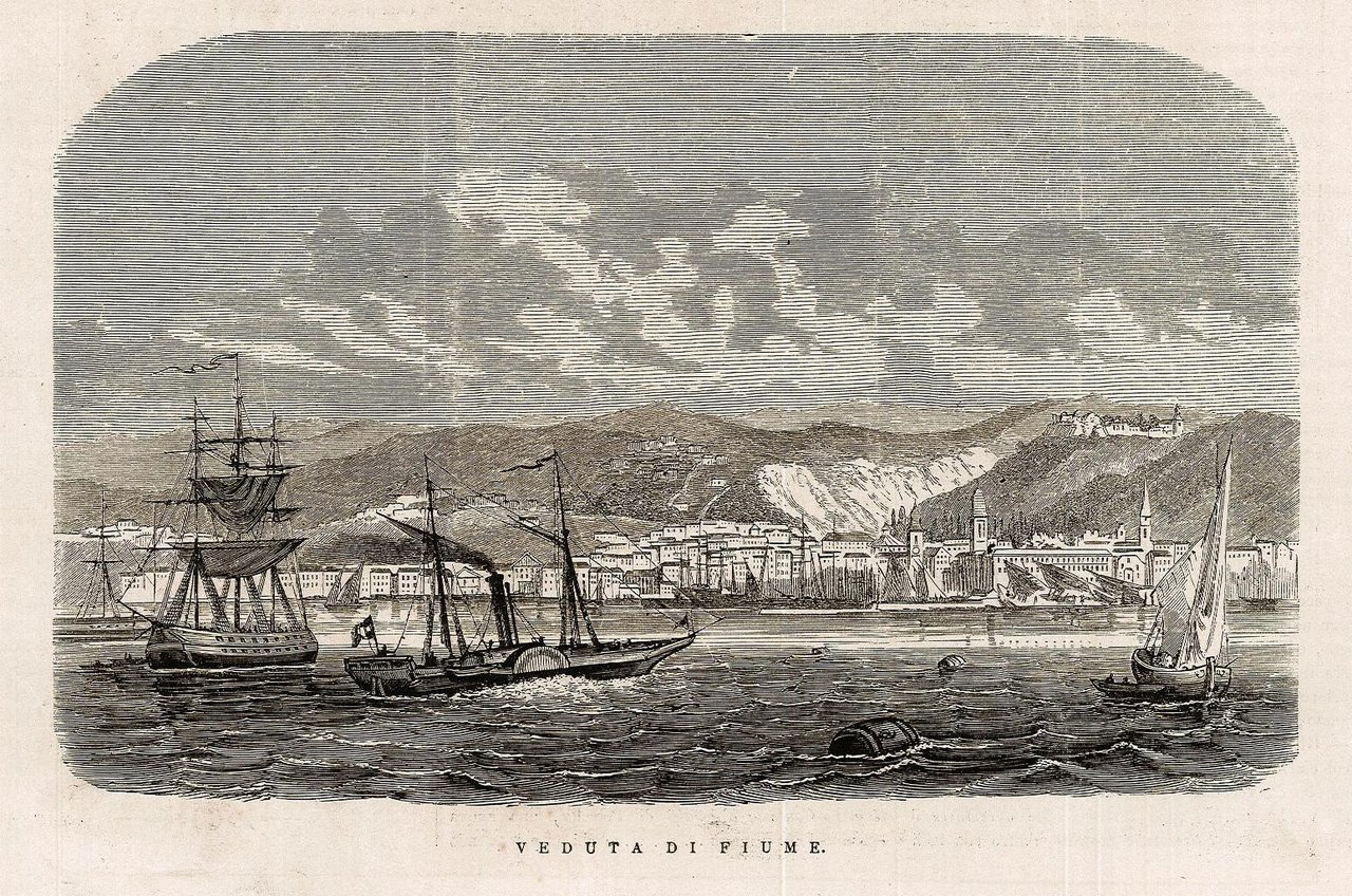 Veduta di Fiume