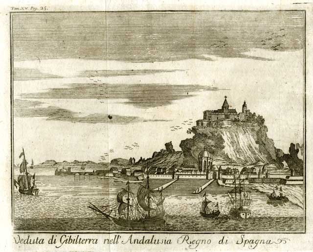 Veduta di Gibilterra nell'Andalusia Regno di Spagna | Immagine principale