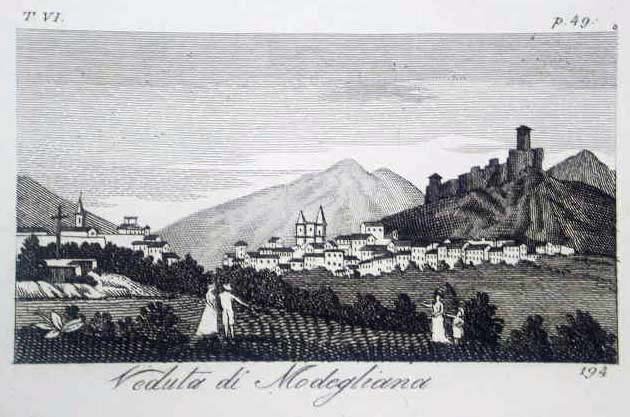 Veduta di Modegliana