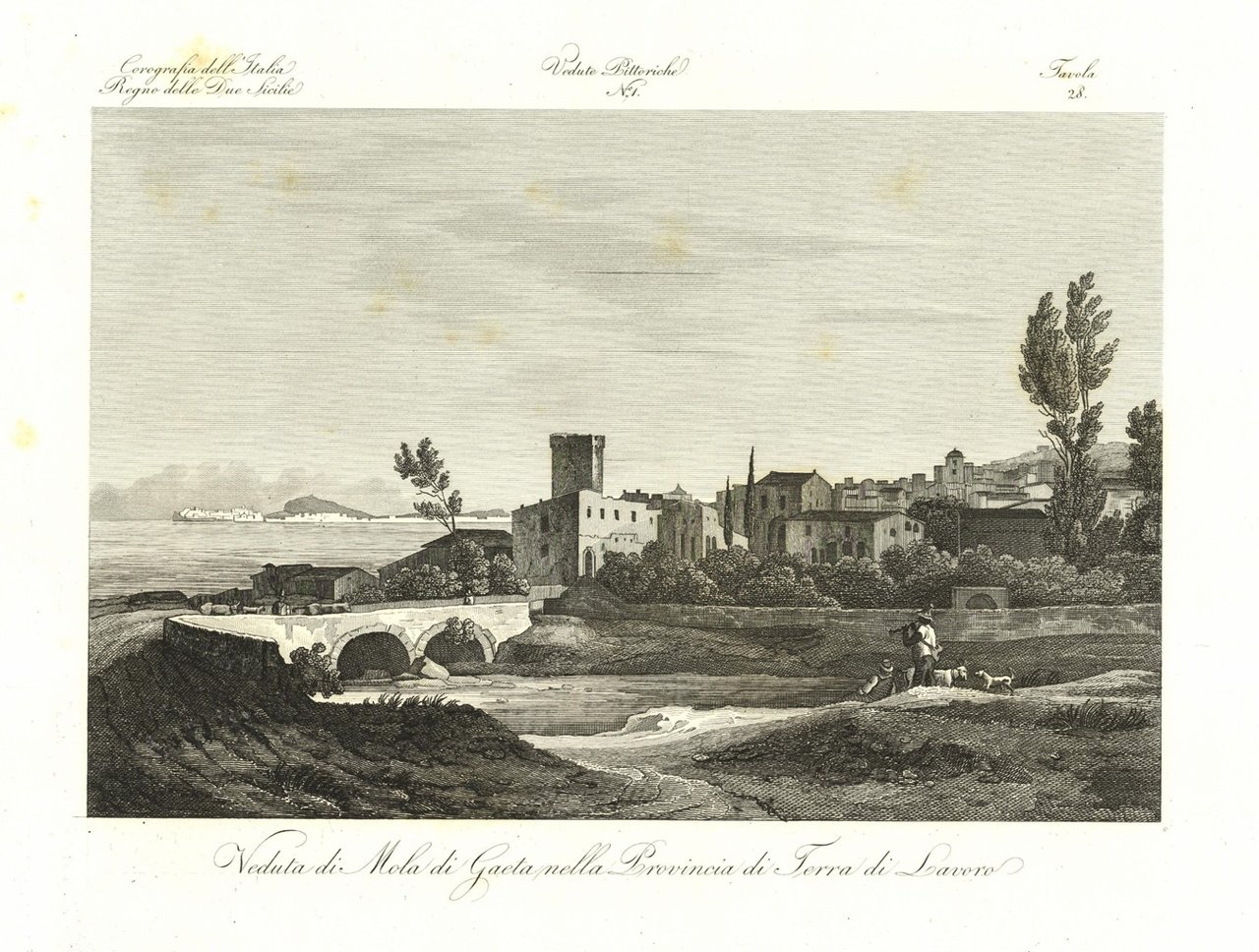 Veduta di Mola di Gaeta nella Provincia di Terra di …