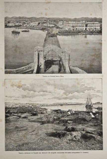Veduta di Suakim dalla Diga / Veduta generale di Suakim …