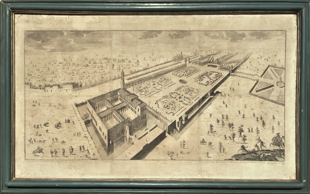 Veduta generale del Castello di Belgioioso de Sig. Antonio et …