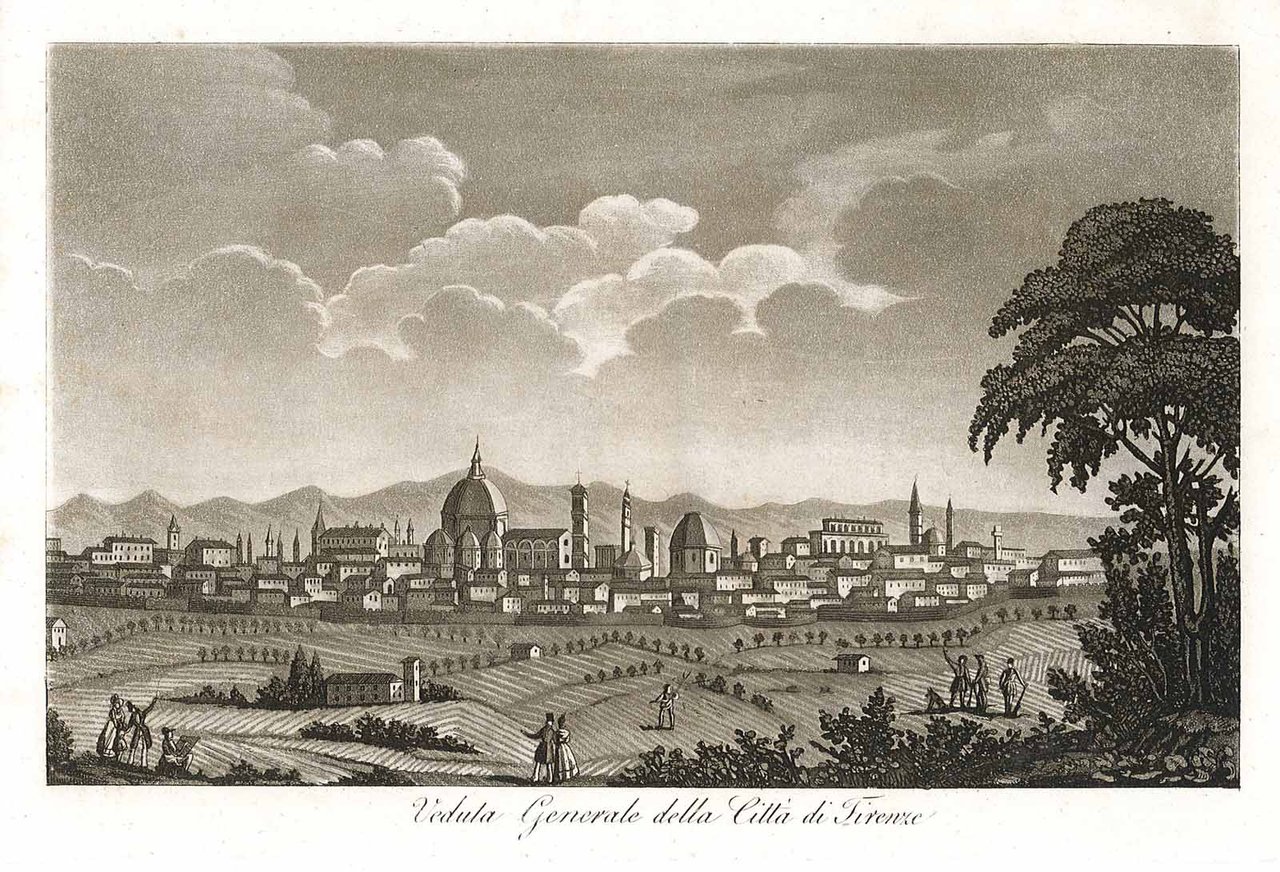 Veduta Generale della Città di Firenze