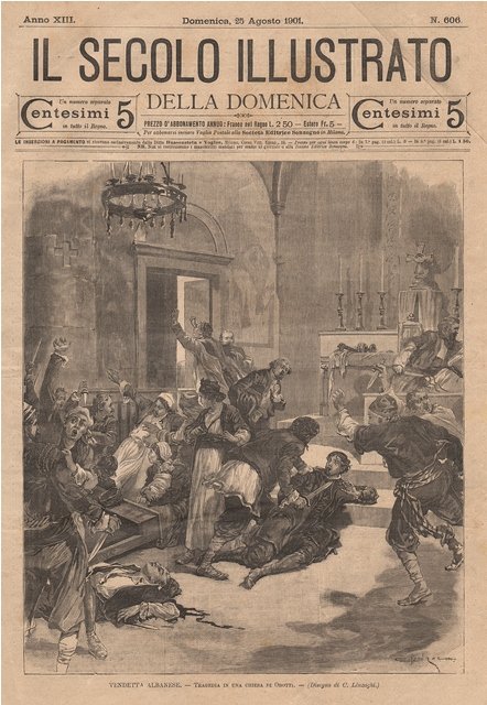 Vendetta albanese - Tragedia in una chiesa di Obotti