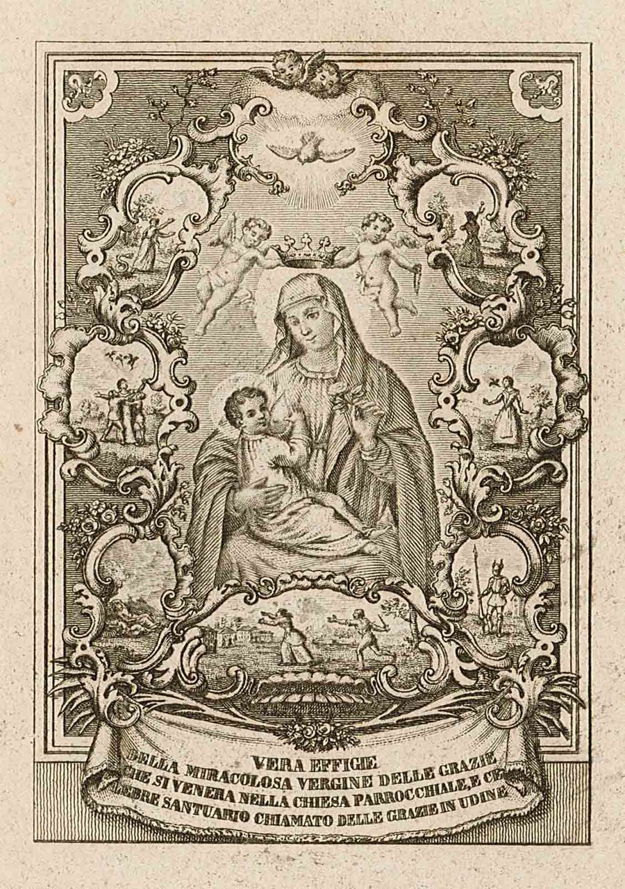 Vera Effige della miracolosa Vergine della Grazie che si venera …
