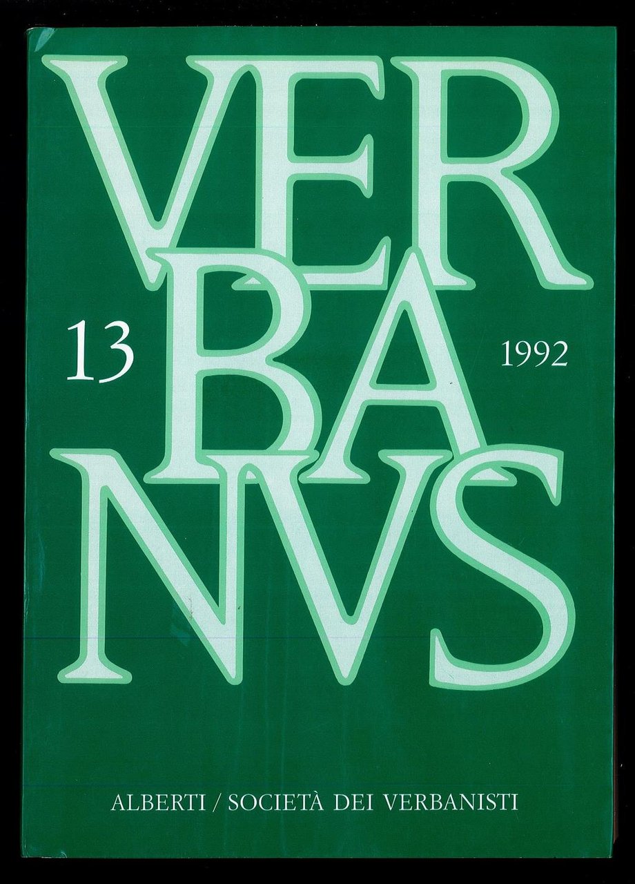 Verbanus. Rassegna per la cultura, l'arte, la storia del lago … | Immagine principale