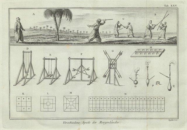 Verschiedene spiele dder Morgenlander