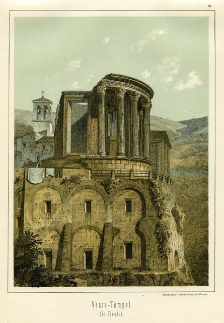 Vesta - Tempel / (in Tivoli)