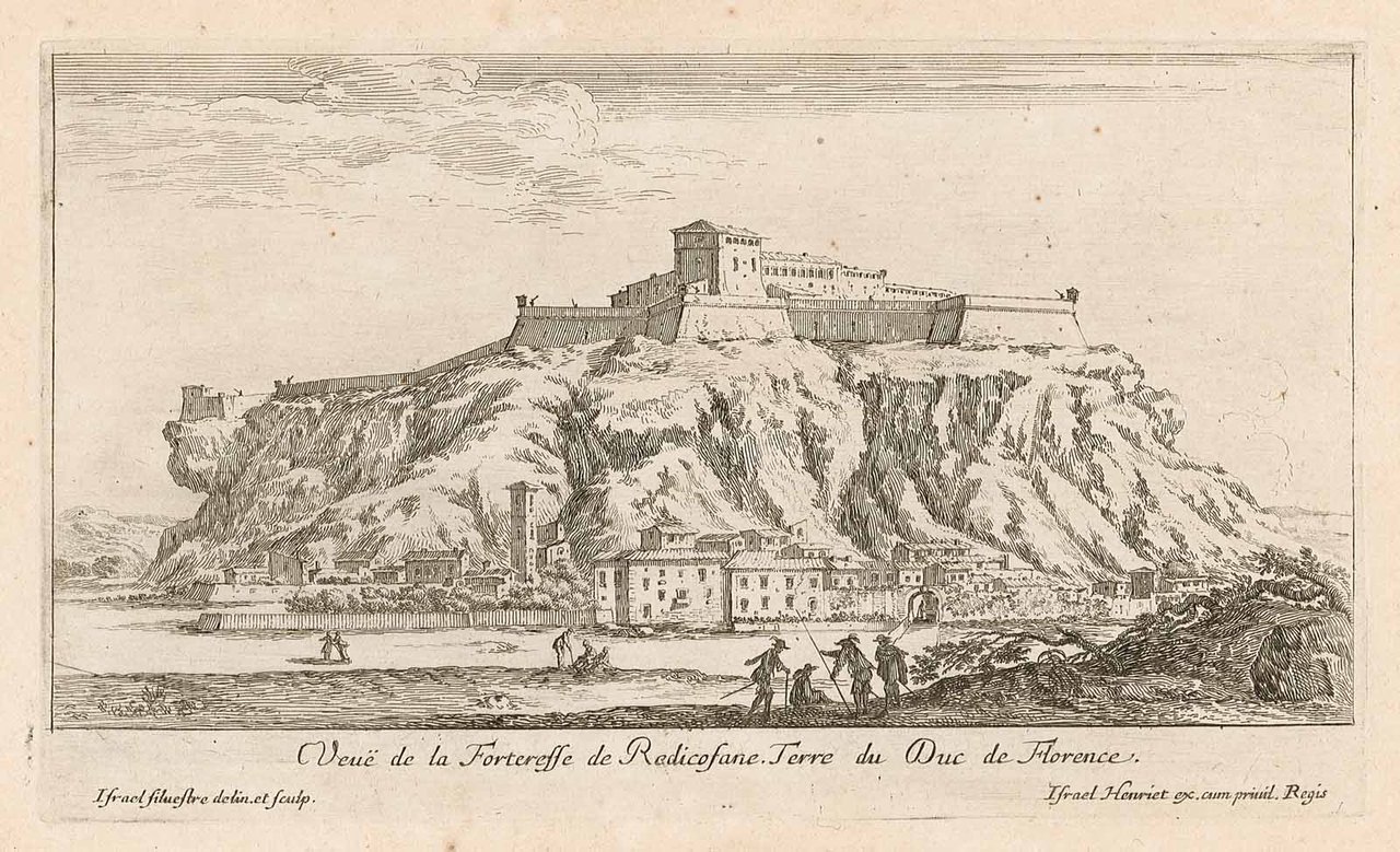 Veue de la Forteresse de Radicofane. Terre du Duc de …