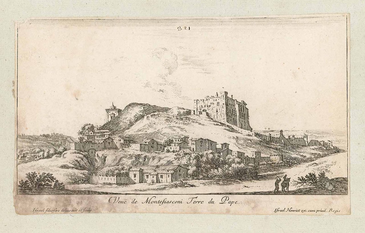 Veue de Montefiasconi Terre du Pape