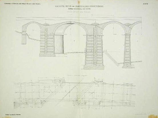 Viadotto Riccò - Particolari d'esecuzione