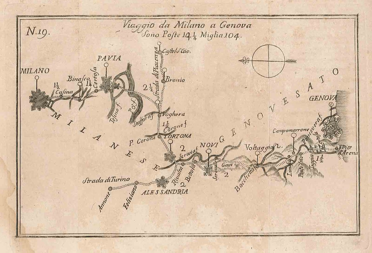 Viaggio da Milano a Genova