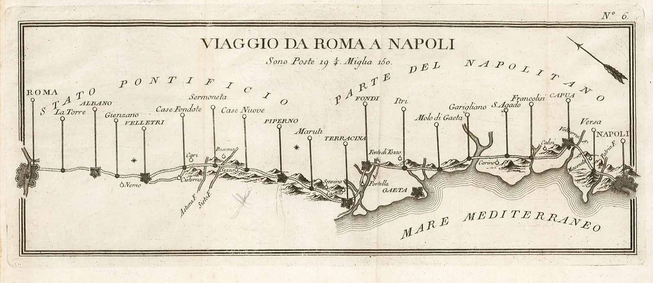 Viaggio da Roma a Napoli