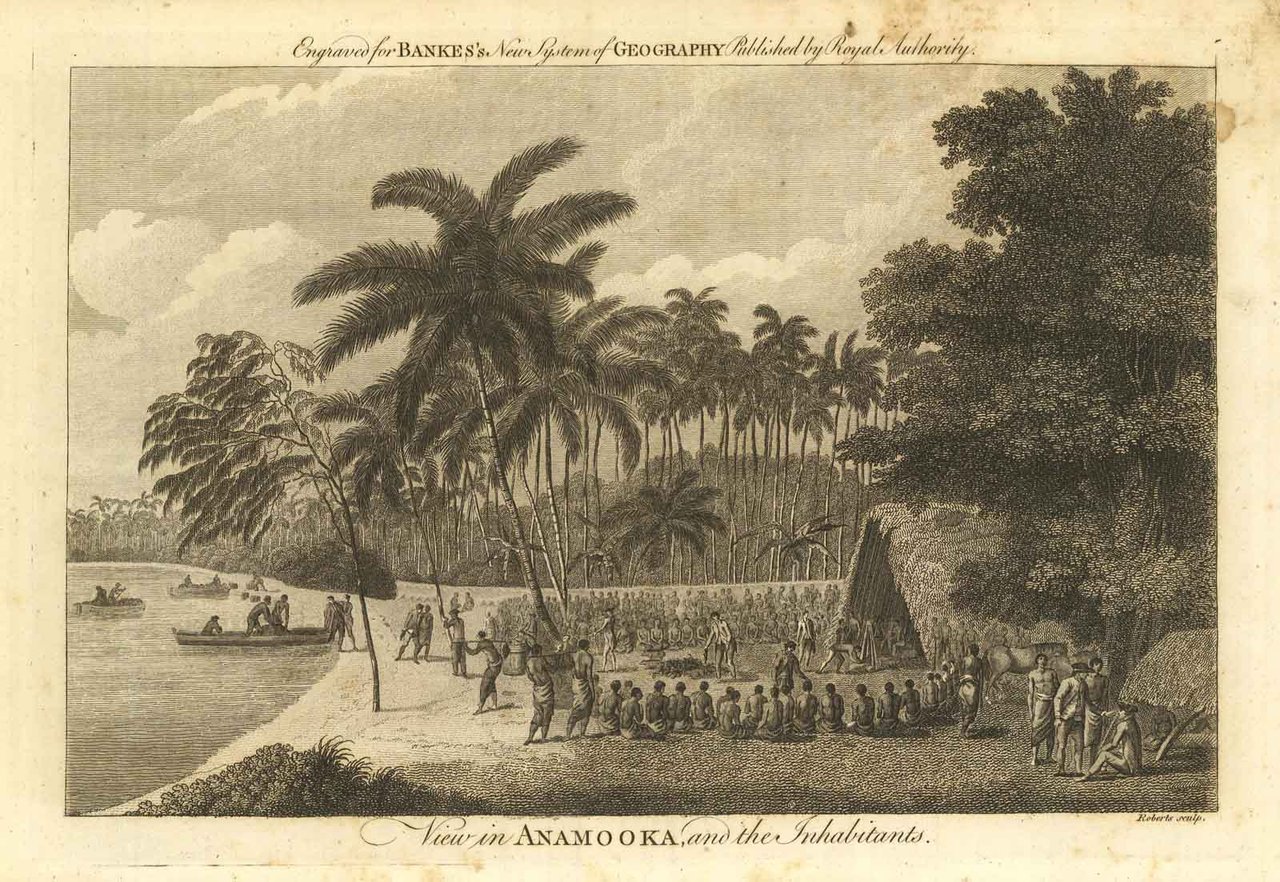 View in Anamooka and the inhabitants