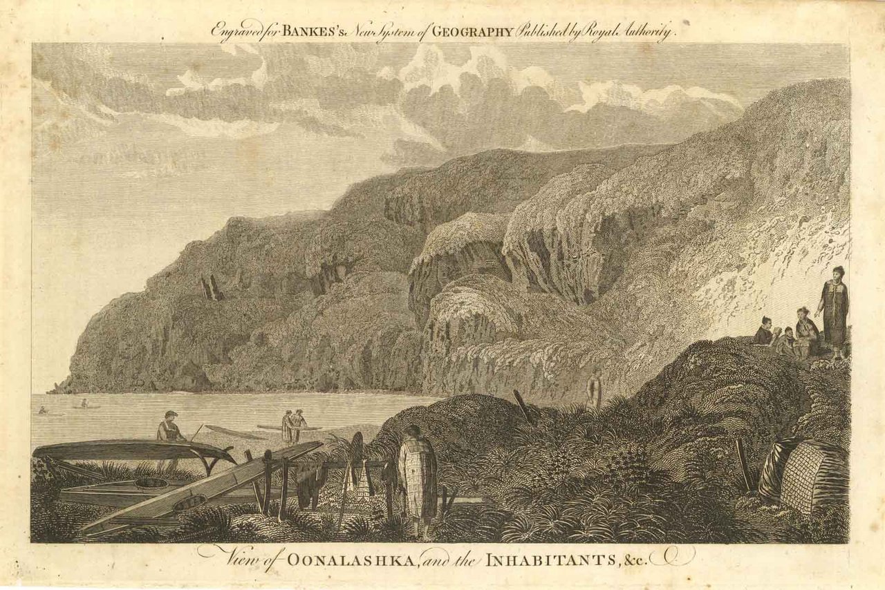 View of Oonalashka and the inhabitants & c.