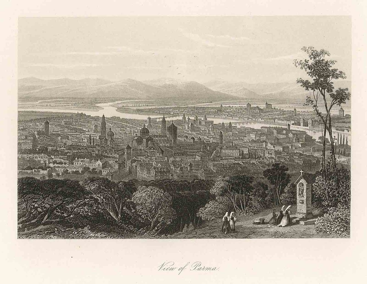 View of Parme