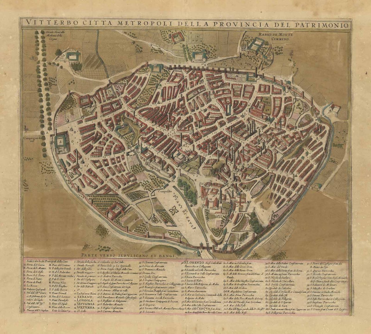 Viterbo Citta Metropoli della Provincia del Patrimonio