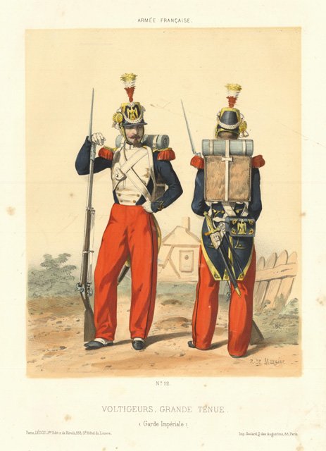 Voltigeurs, Grande tenue (Garde Impériale.)