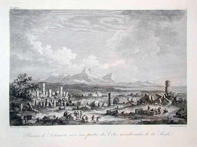 Vue d'une partie des Ruines du grand Temple de Selinunte. | Immagine principale