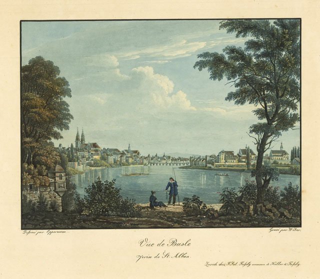 Vue de Basle / prise de St. Alban | Immagine principale