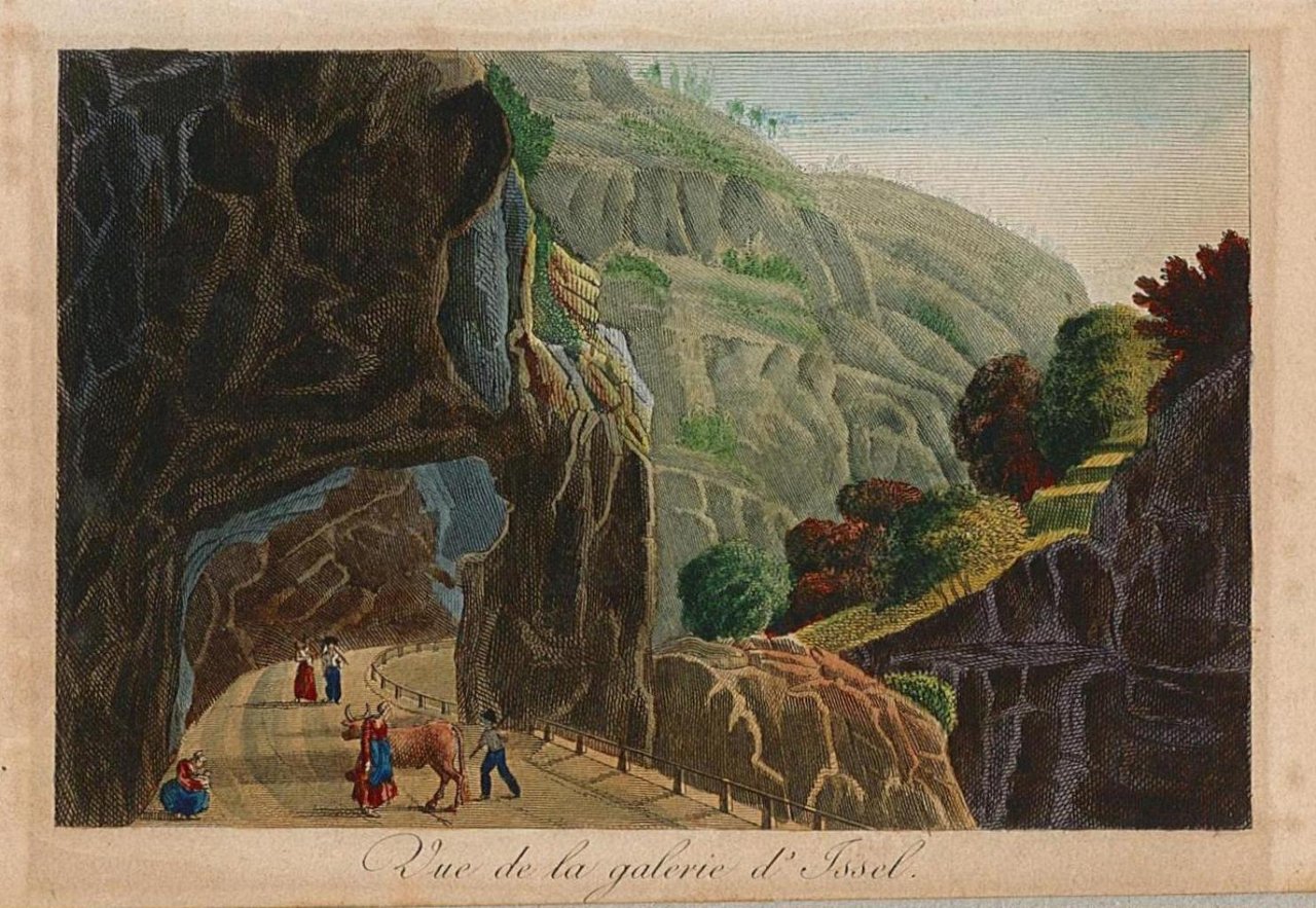 Vue de la galerie d'Issel