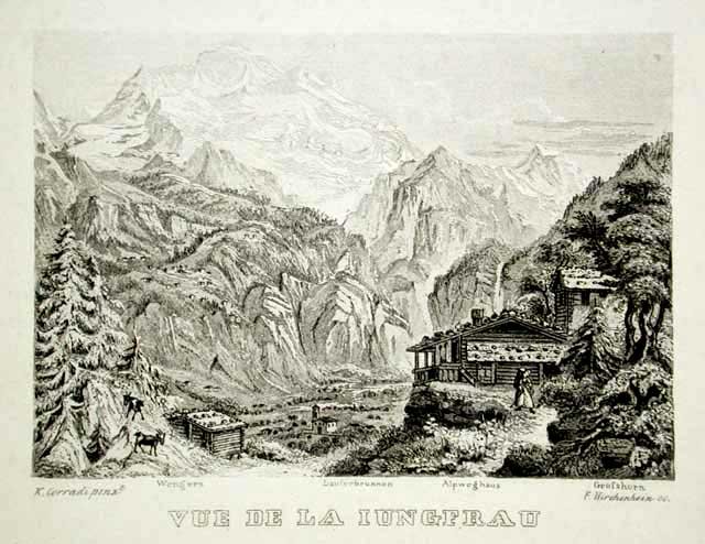 Vue de la Iungfrau