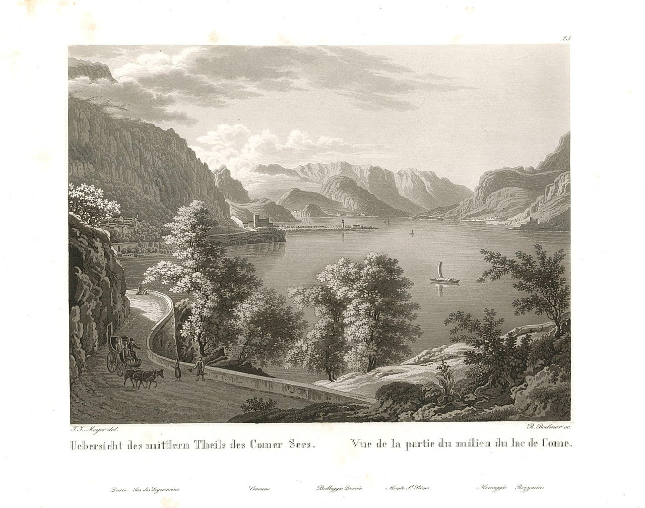 Vue de la partie du milieu du lac de Come | Immagine principale