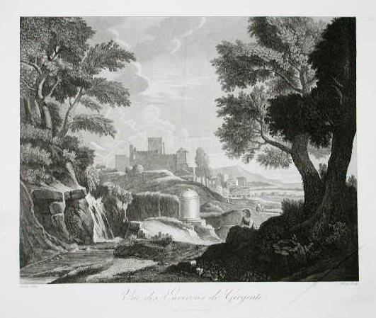 Vue des Environs de Girgenti