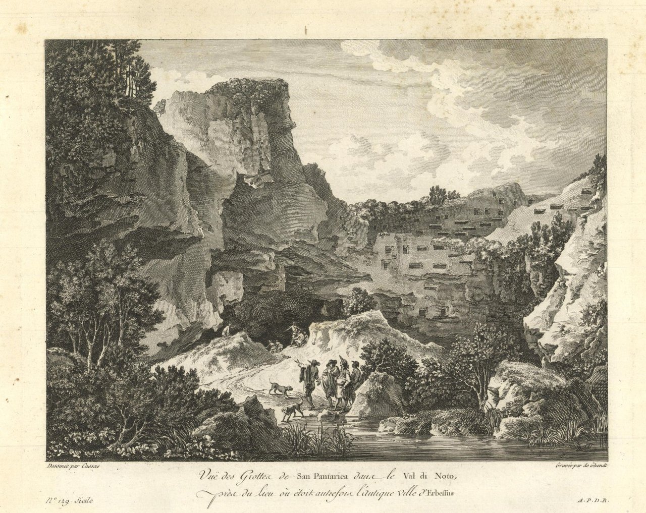 Vue des Grottes de San Pantarica dans le Val di …