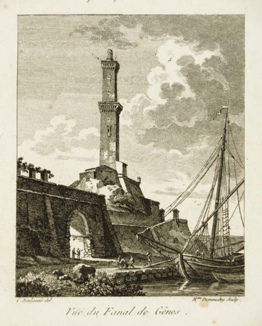 Vue du Fanal de Genes