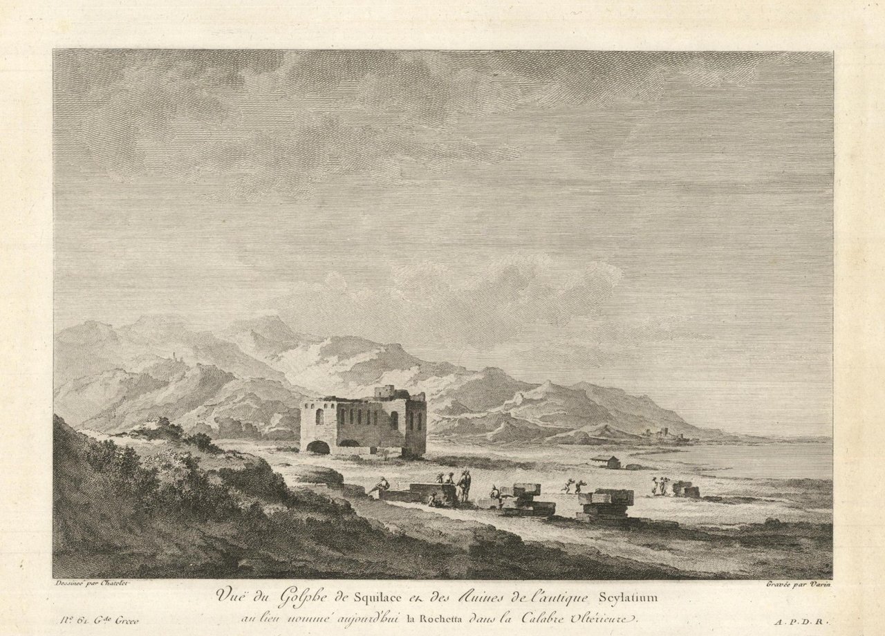 Vue du Golphe de Squilace et des Ruines de l'antique …