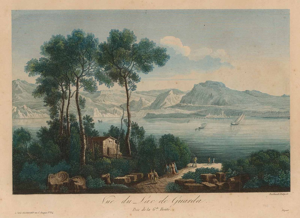 Vue du Lac de Guarda Prés de la G.de Route