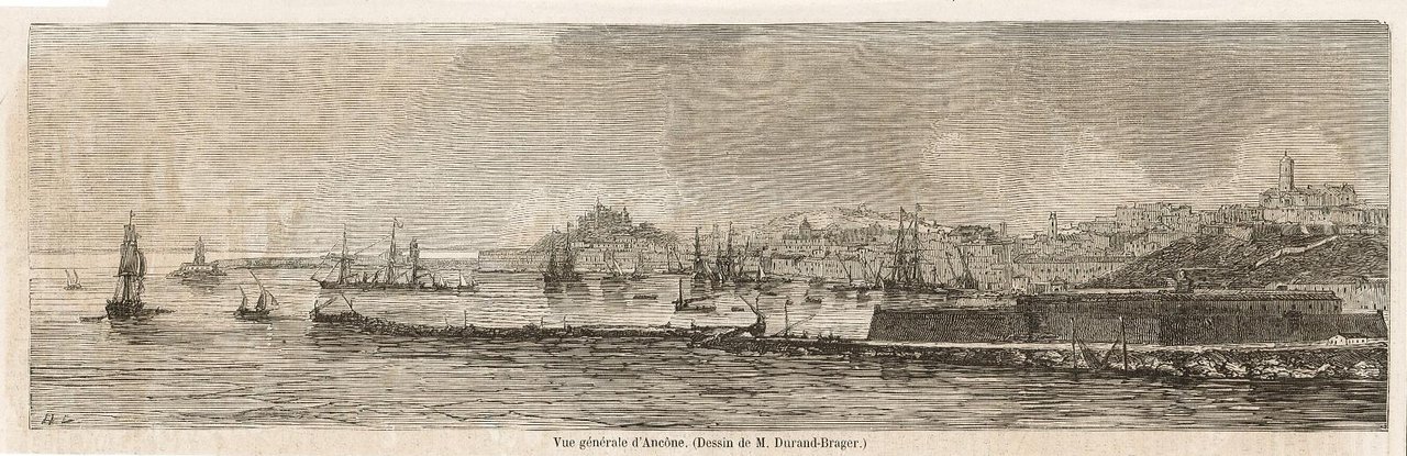 Vue générale d'Ancone