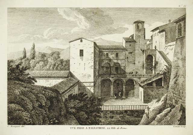Vue prise a Palestrine 22 mille de Rome