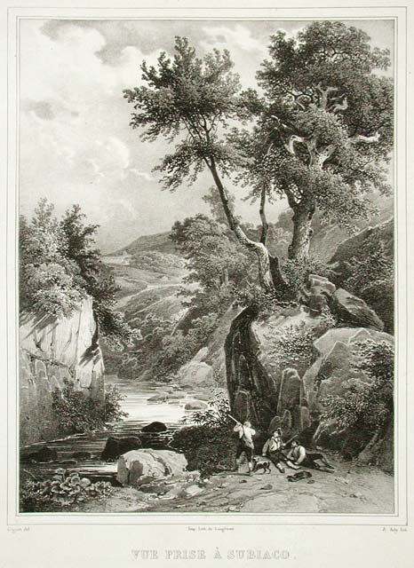 Vue prise à Subiaco