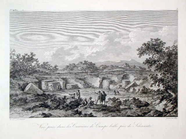 Vue prise dans le Carriéres de Campo Bello près de …