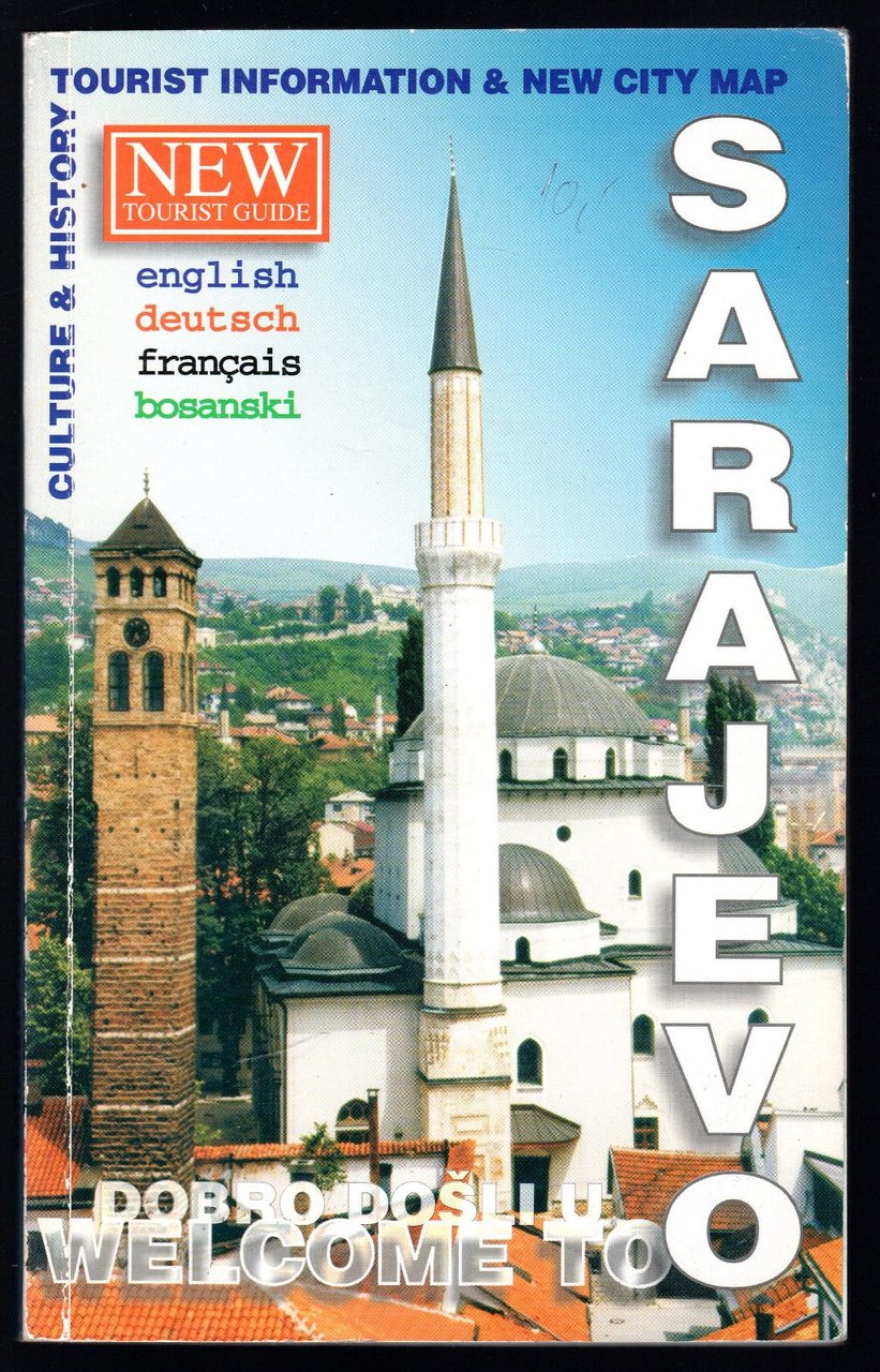 Welcome to Sarajevo. Tourist information e new city map